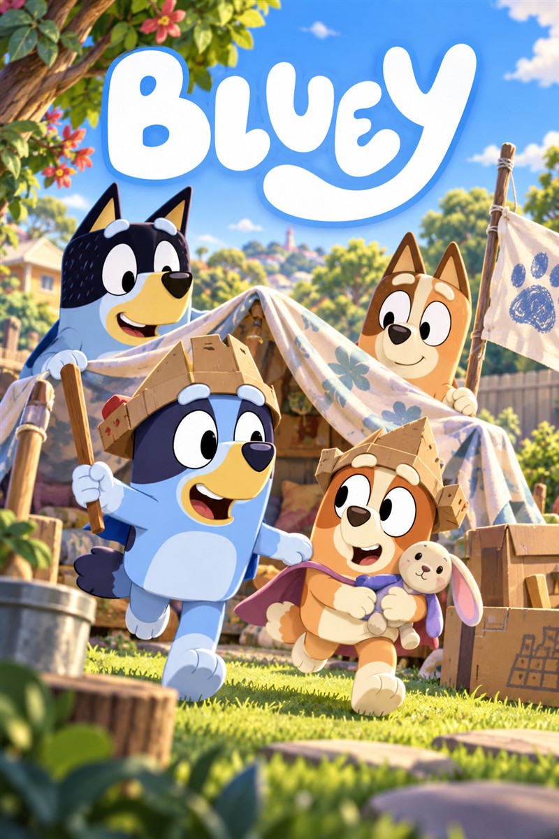 Bluey - کاور معرفی